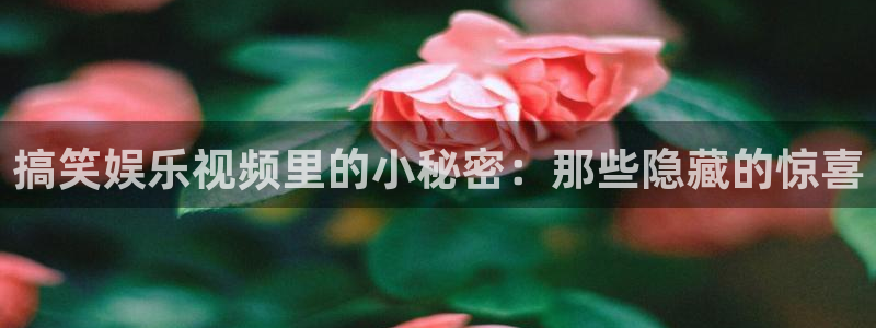 pg平台下载：搞笑娱乐视频里的小秘密：那些隐藏的惊喜